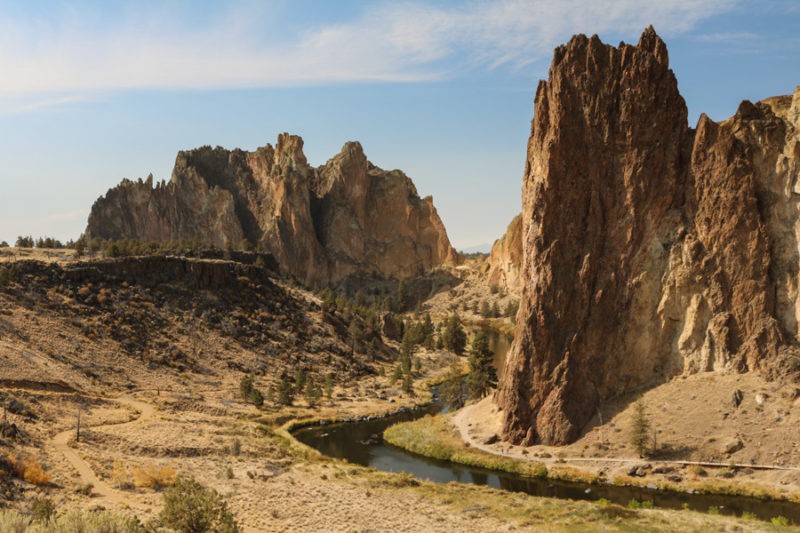 Smith Rock State Park landscape, Oregon